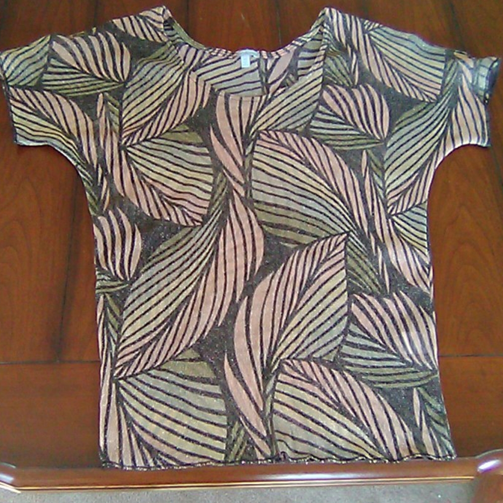 CHARLOTTE RUSSE Sheer Top